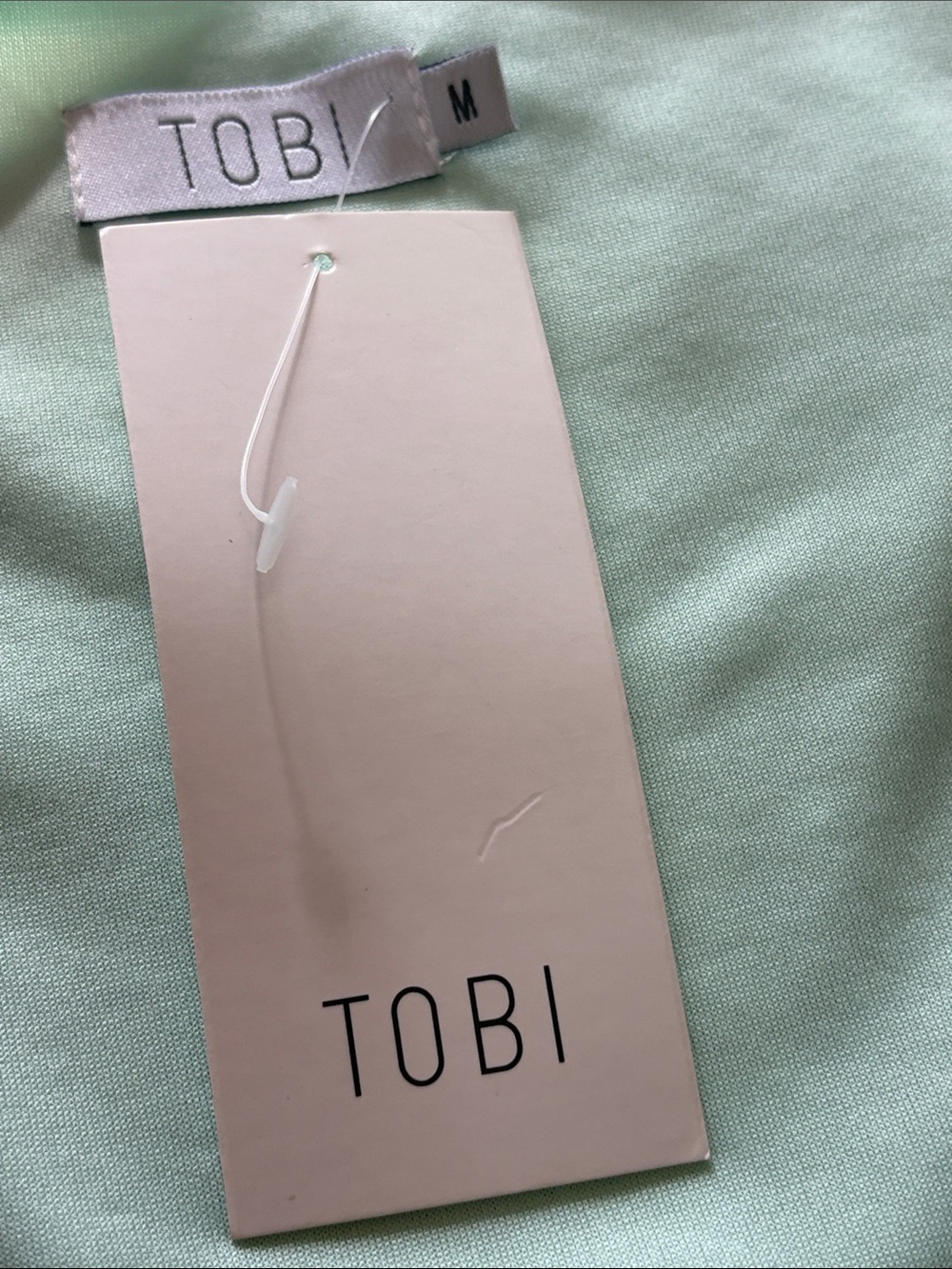 Tobi light green blouse - Picture 5 of 10